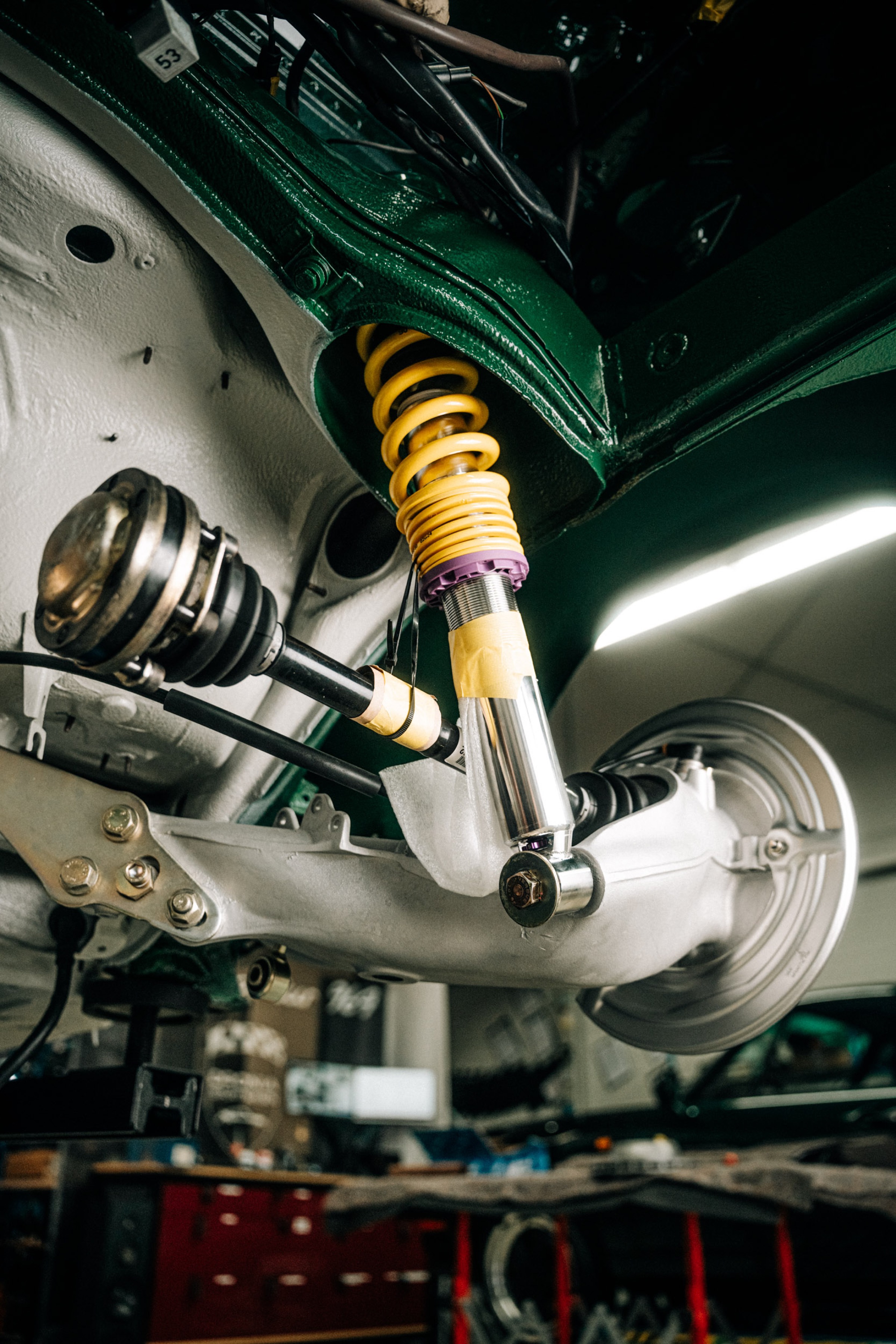 964 turbo build detail